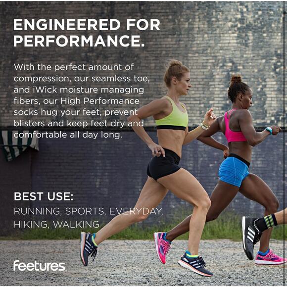 Feetures High Performance Ultra Light No-Show Socks w/ Heel Tab (NEW) - Picture 7 of 8